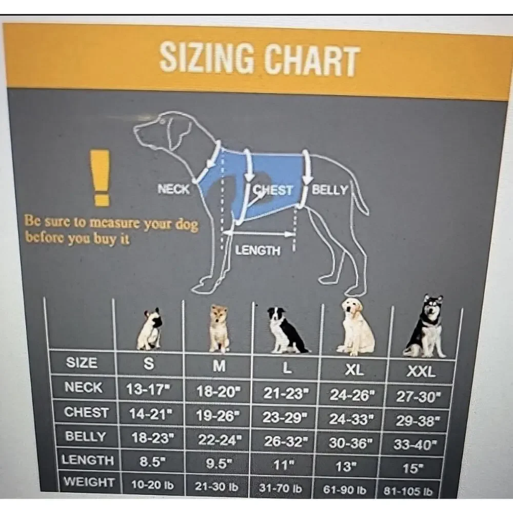 Coodeo Dog Lift Harness Support & Recovery Sling Pet Rehabilitation Vest Size M